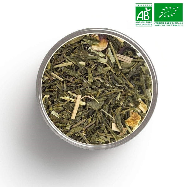 Grüner Tee zum Aperitif (Zitrone, Himbeere) bio in Großpackungen
