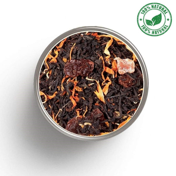 Schwarzer Tee Fruityfruity (Aprikose) in Großpackungen